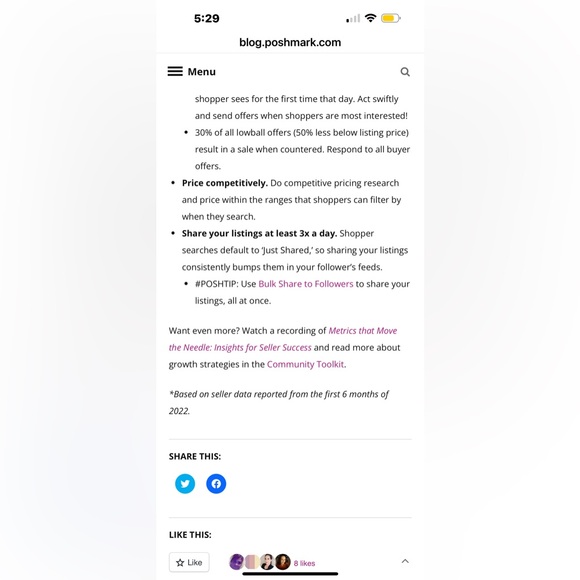 Listing Tips for More Poshmark Sales - Picture 5 of 5